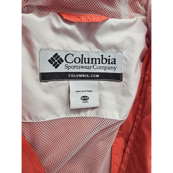 Columbia Womens (Youth) Sz 18-20 Omni-Shield Jacket Windbreaker Coat - Picture 11 of 14